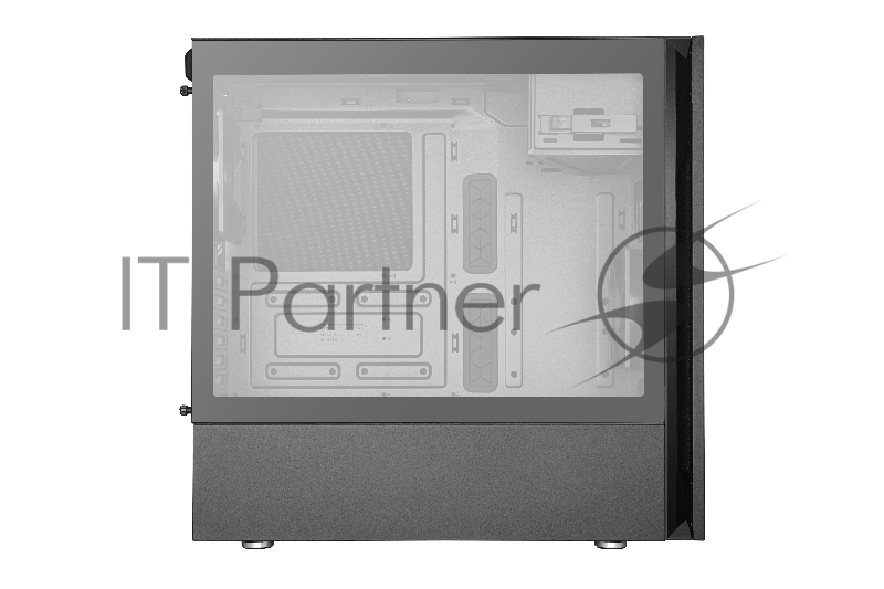 Корпус без БП Cooler Master Silencio S600, USB3.0x2, 1xSD card reader, 2x120 Fan, TG Side Panel, ATX, w/o PSU