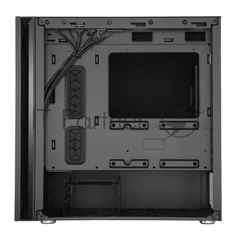Корпус без БП Cooler Master Silencio S400, USB3.0x2, 1xSD card reader, 2x120 Fan, TG Side Panel, mATX, w/o PSU