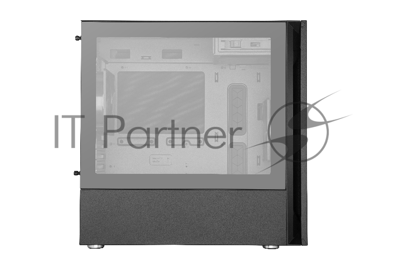 Корпус без БП Cooler Master Silencio S400, USB3.0x2, 1xSD card reader, 2x120 Fan, TG Side Panel, mATX, w/o PSU