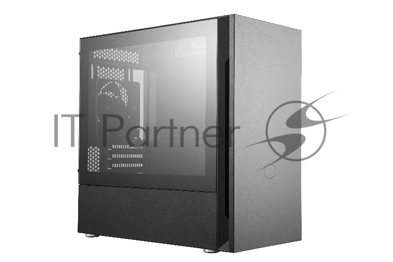 Корпус без БП Cooler Master Silencio S400, USB3.0x2, 1xSD card reader, 2x120 Fan, TG Side Panel, mATX, w/o PSU