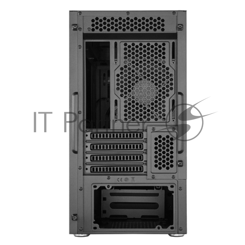 Корпус без БП Cooler Master Silencio S400, USB3.0x2, 1xSD card reader, 2x120 Fan, Steel Side Panel, mATX, w/o PSU