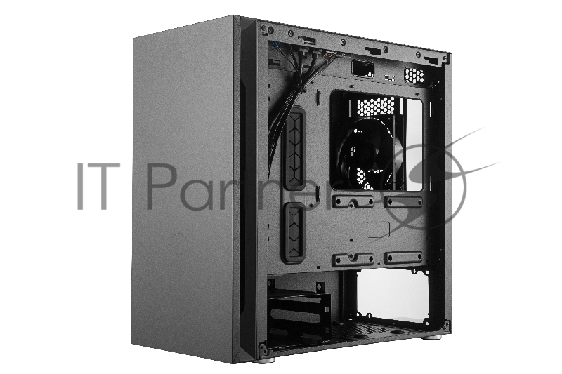 Корпус без БП Cooler Master Silencio S400, USB3.0x2, 1xSD card reader, 2x120 Fan, Steel Side Panel, mATX, w/o PSU