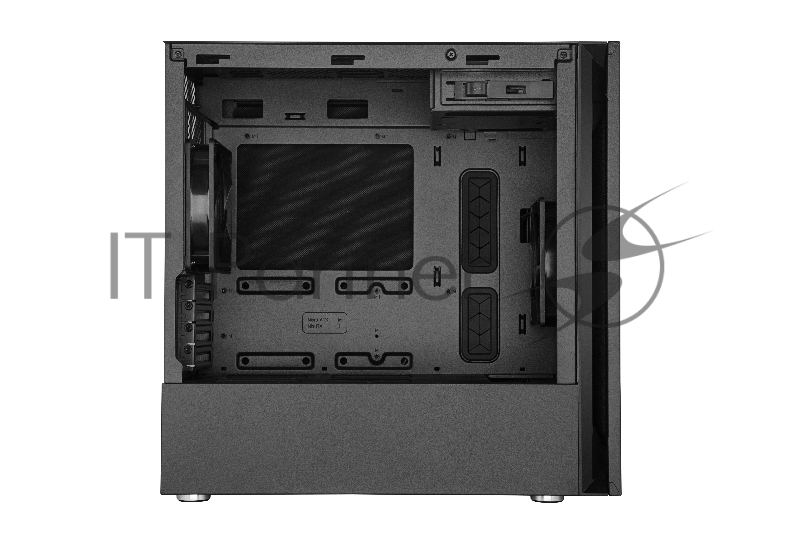 Корпус без БП Cooler Master Silencio S400, USB3.0x2, 1xSD card reader, 2x120 Fan, Steel Side Panel, mATX, w/o PSU