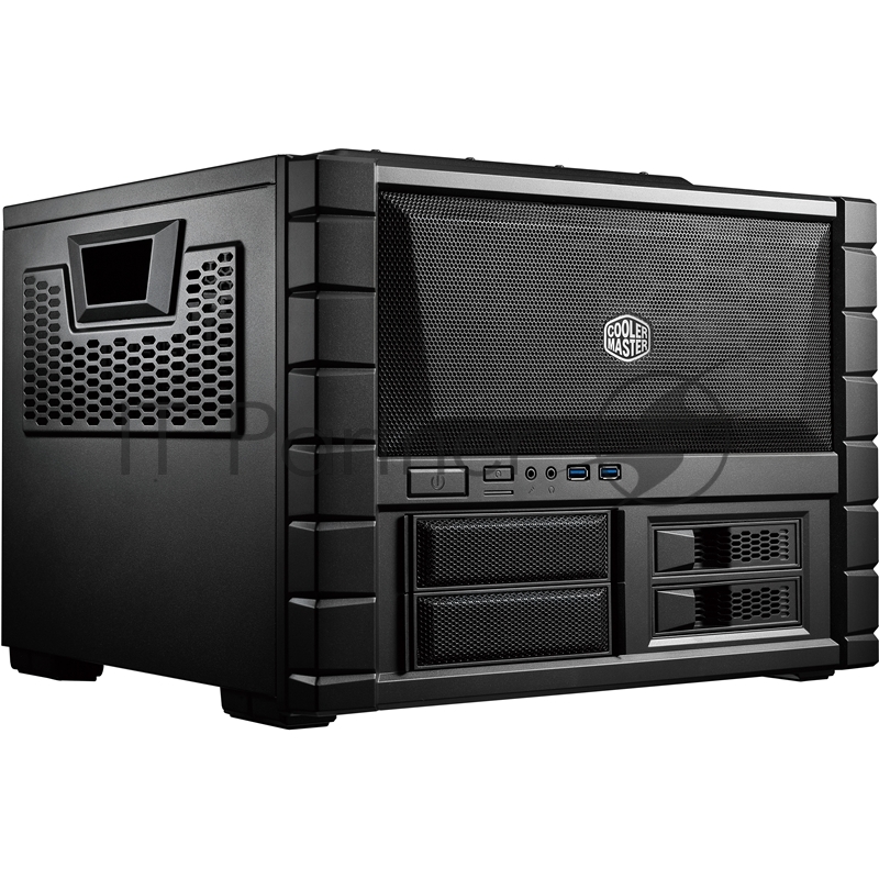 Корпус без БП Cooler Master MasterBox CM694, 2xUSB3.0, 1xUSB3.1 Type-C, 3x120 Fan, w/o PSU, TG, Black, Full ATX