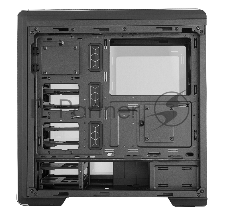 Корпус без БП Cooler Master MasterBox CM694, 2xUSB3.0, 1xUSB3.1 Type-C, 3x120 Fan, w/o PSU, TG, Black, Full ATX