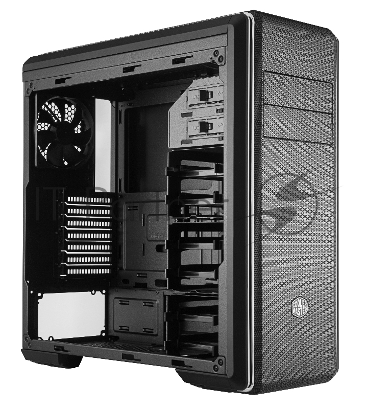 Корпус без БП Cooler Master MasterBox CM694, 2xUSB3.0, 1xUSB3.1 Type-C, 3x120 Fan, w/o PSU, TG, Black, Full ATX