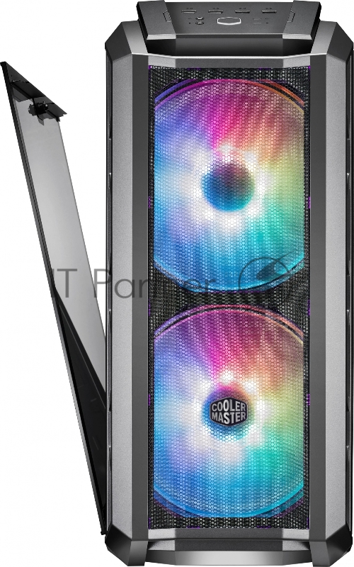 Корпус без БП Cooler Master MasterCase H500P Mesh Gun Metal Grey, USB3.0x2, USB2.0x2, 2x200 ARGBFan, 1x140Fan, Full Tower, w/o PSU