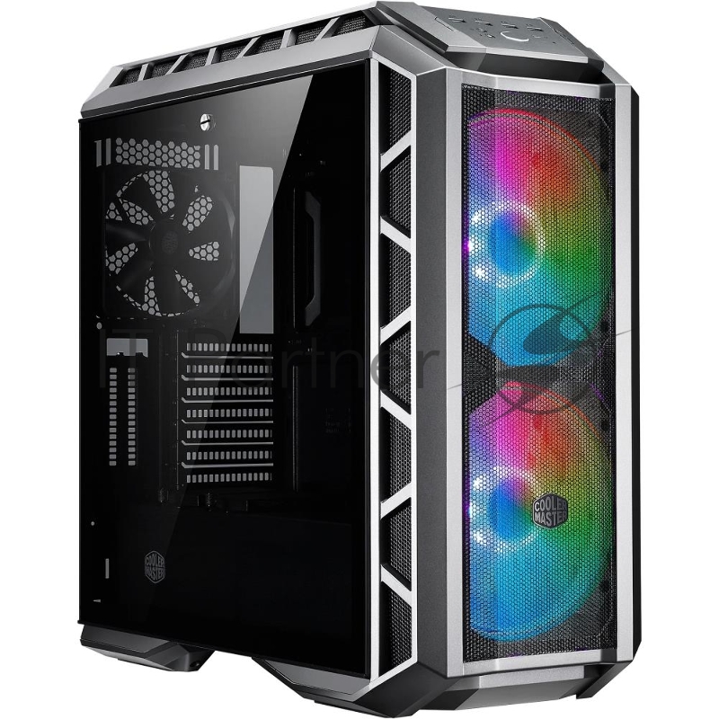 Корпус без БП Cooler Master MasterCase H500P Mesh Gun Metal Grey, USB3.0x2, USB2.0x2, 2x200 ARGBFan, 1x140Fan, Full Tower, w/o PSU