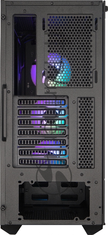 Корпус без БП Cooler Master MasterBox MB511, 2xUSB3.0, 3x120 ARGB fan, RGB controller, 1 to 3 RGB splitter cable, w/o PSU, Black, Black Trim, Mesh Front Panel, ATX