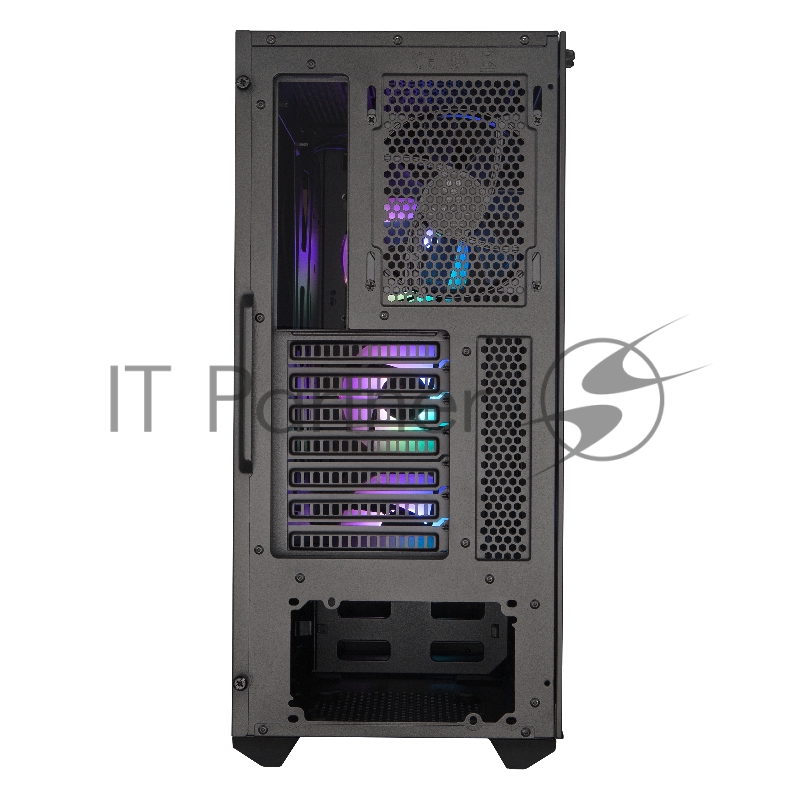 Корпус без БП Cooler Master MasterBox MB520, 2xUSB3.0, 1x120 Fan, 3x120 ARGB Fan, RGB controller + 1 to 3 RGB splitter, w/o PSU, Black, Red Trim, DarkMirror Front Panel, ATX