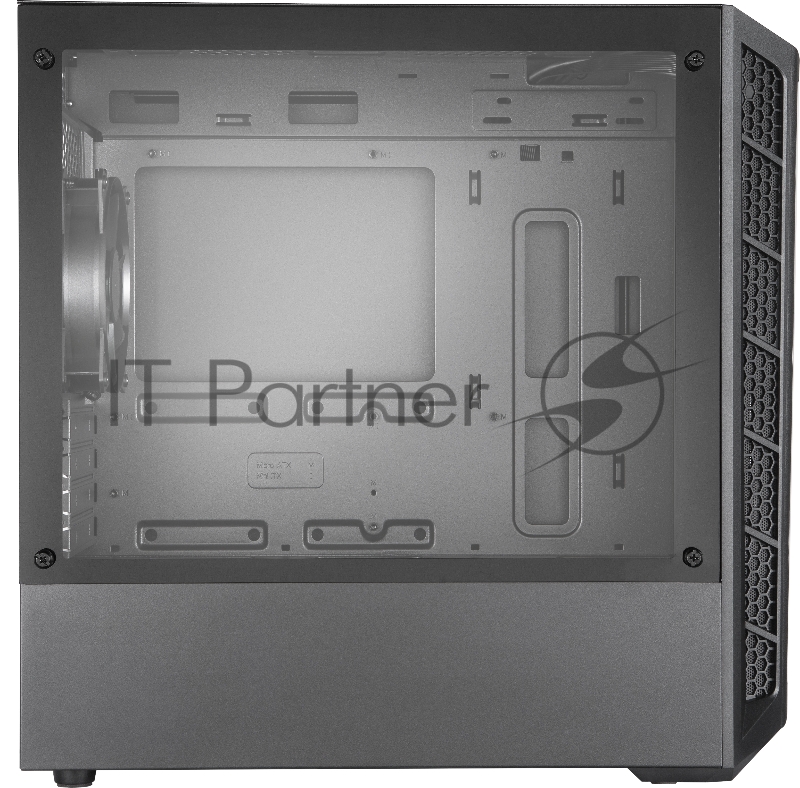 Корпус без блока питания Cooler Master MasterBox MB320L, 2xUSB3.0, 1x120 Fan, w/o PSU, Black, mATX