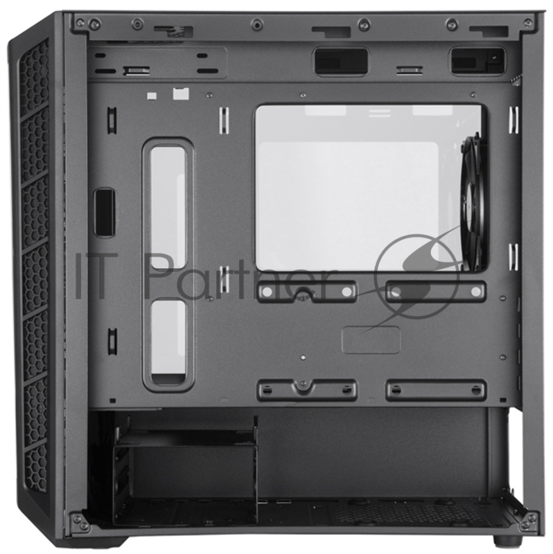 Корпус без блока питания Cooler Master MasterBox MB320L, 2xUSB3.0, 1x120 Fan, w/o PSU, Black, mATX