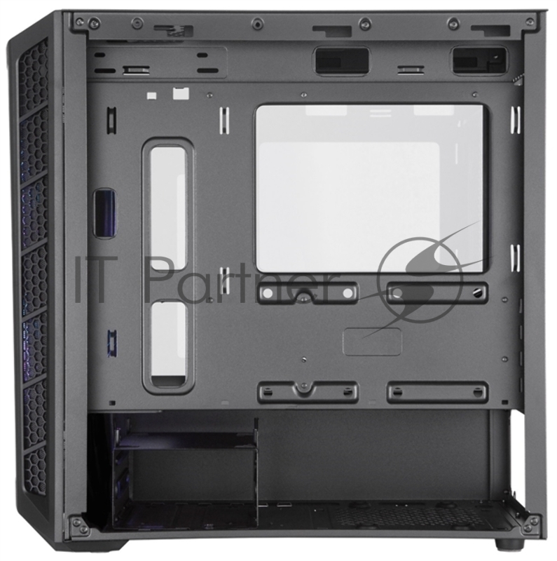 Корпус без блока питания Cooler Master MasterBox MB311L, 2xUSB3.0, 2x120 ARGB Fan, w/o PSU, Black, mATX