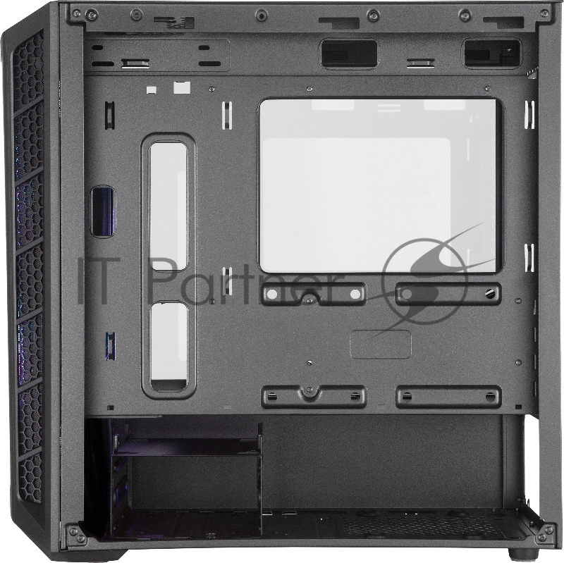 Корпус без блока питания Cooler Master MasterBox MB311L, 2xUSB3.0, 2x120 ARGB Fan, w/o PSU, Black, mATX