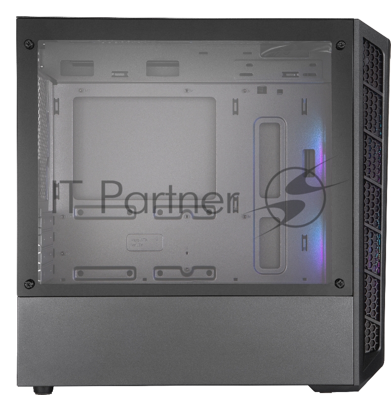 Корпус без блока питания Cooler Master MasterBox MB311L, 2xUSB3.0, 2x120 ARGB Fan, w/o PSU, Black, mATX