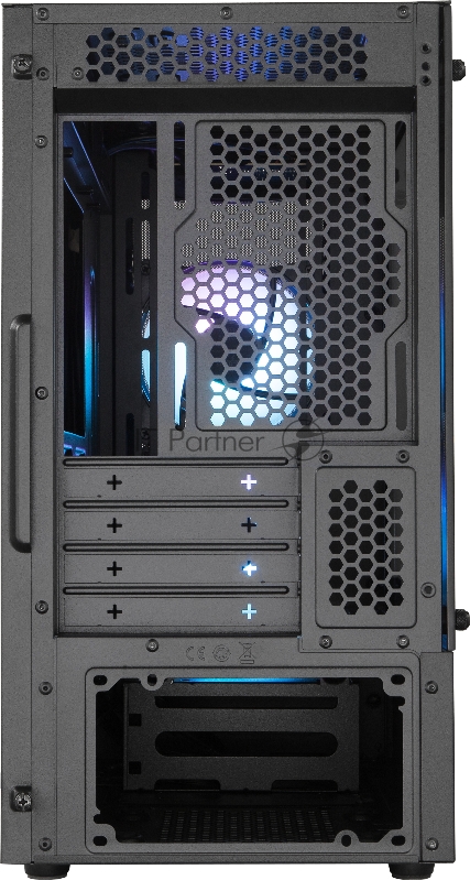 Корпус без блока питания Cooler Master MasterBox MB311L, 2xUSB3.0, 2x120 ARGB Fan, w/o PSU, Black, mATX