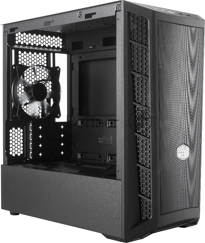 Корпус без блока питания Cooler Master MasterBox MB311L, 2xUSB3.0, 1x120 Fan, w/o PSU, Black, mATX