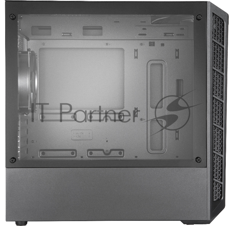 Корпус без блока питания Cooler Master MasterBox MB311L, 2xUSB3.0, 1x120 Fan, w/o PSU, Black, mATX