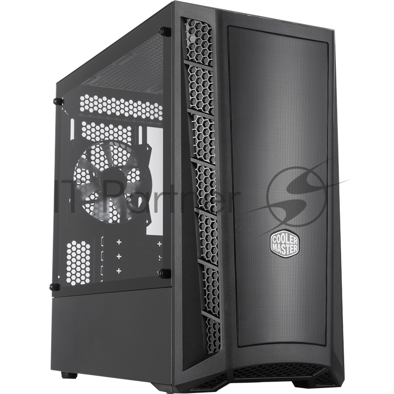 Корпус без блока питания Cooler Master MasterBox MB311L, 2xUSB3.0, 1x120 Fan, w/o PSU, Black, mATX