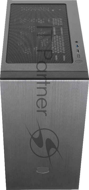 Корпус Cooler Master MasterBox MB400L w/o ODD TG MCB-B400L-KGNN-S00 mATX, Brushed Front Panel, Mesh Intakes, Tempered Glass side panel