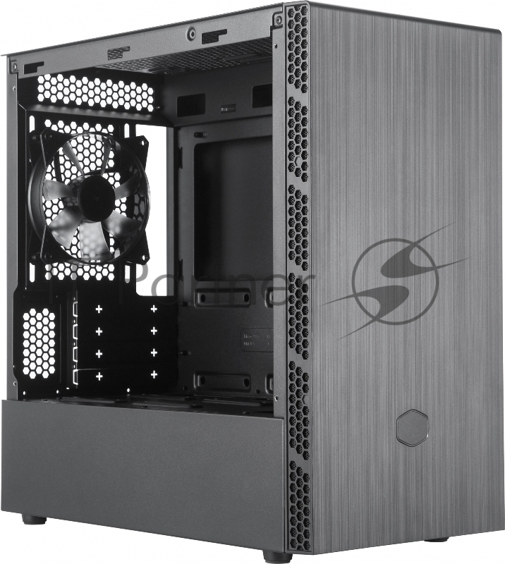 Корпус Cooler Master MasterBox MB400L w/o ODD TG MCB-B400L-KGNN-S00 mATX, Brushed Front Panel, Mesh Intakes, Tempered Glass side panel