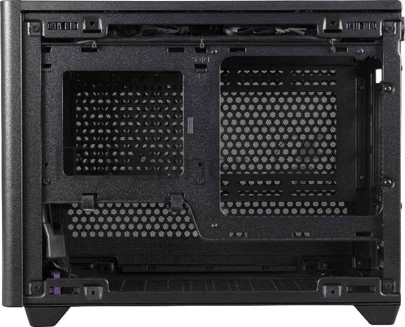 Корпус Cooler Master MasterCase NR200P, USB3.0x2, 1x92 Fan, 2x120 Fan, Black, TG panel, w/o PSU, mITX
