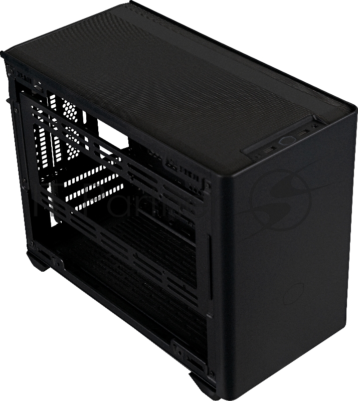 Корпус Cooler Master MasterCase NR200P, USB3.0x2, 1x92 Fan, 2x120 Fan, Black, TG panel, w/o PSU, mITX