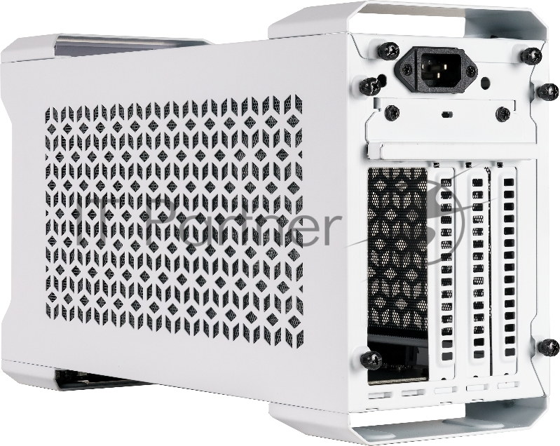 Корпус с блоком питания 650 Ватт Cooler Master MasterCase NC100, USB3.2x2, 2x92 Fan, White, SFX 650 Watt Gold PSU