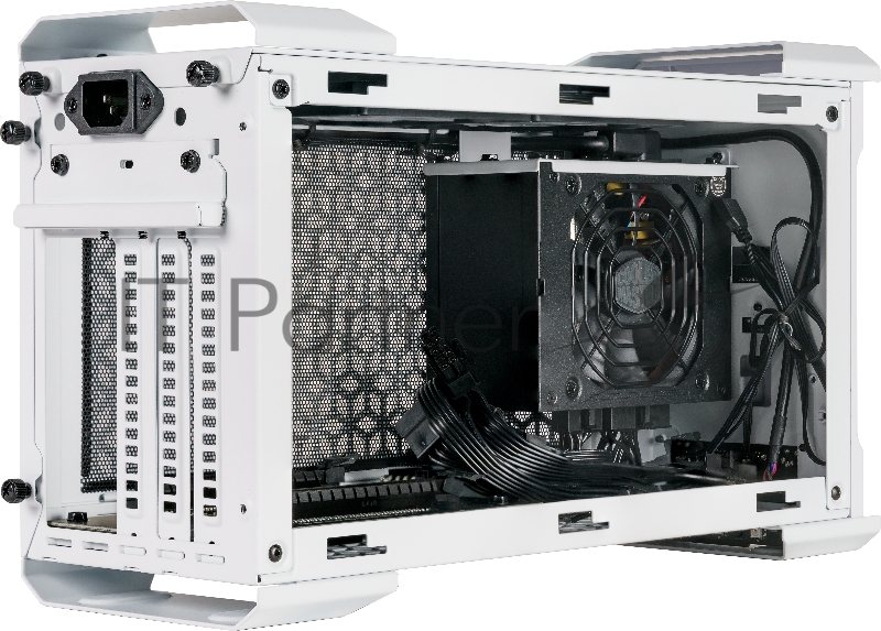 Корпус с блоком питания 650 Ватт Cooler Master MasterCase NC100, USB3.2x2, 2x92 Fan, White, SFX 650 Watt Gold PSU