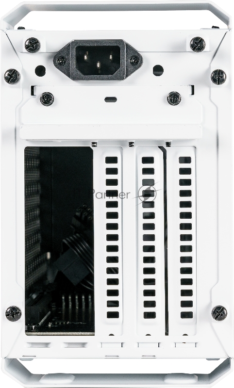 Корпус с блоком питания 650 Ватт Cooler Master MasterCase NC100, USB3.2x2, 2x92 Fan, White, SFX 650 Watt Gold PSU