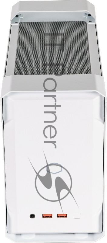 Корпус с блоком питания 650 Ватт Cooler Master MasterCase NC100, USB3.2x2, 2x92 Fan, White, SFX 650 Watt Gold PSU