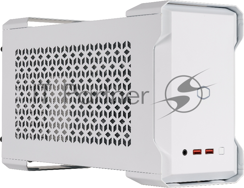 Корпус с блоком питания 650 Ватт Cooler Master MasterCase NC100, USB3.2x2, 2x92 Fan, White, SFX 650 Watt Gold PSU