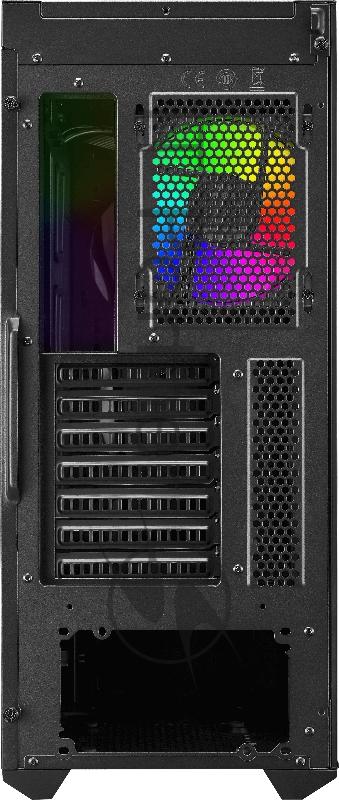 Корпус без блока питания Cooler Master Masterbox 540, USB3.0x2, USB Cx1, 1x120Fan SickleFlow PWM ARGB, w/o ODD, w/o PSU, Black
