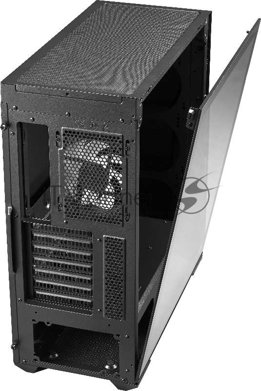 Корпус без блока питания Cooler Master Masterbox 540, USB3.0x2, USB Cx1, 1x120Fan SickleFlow PWM ARGB, w/o ODD, w/o PSU, Black