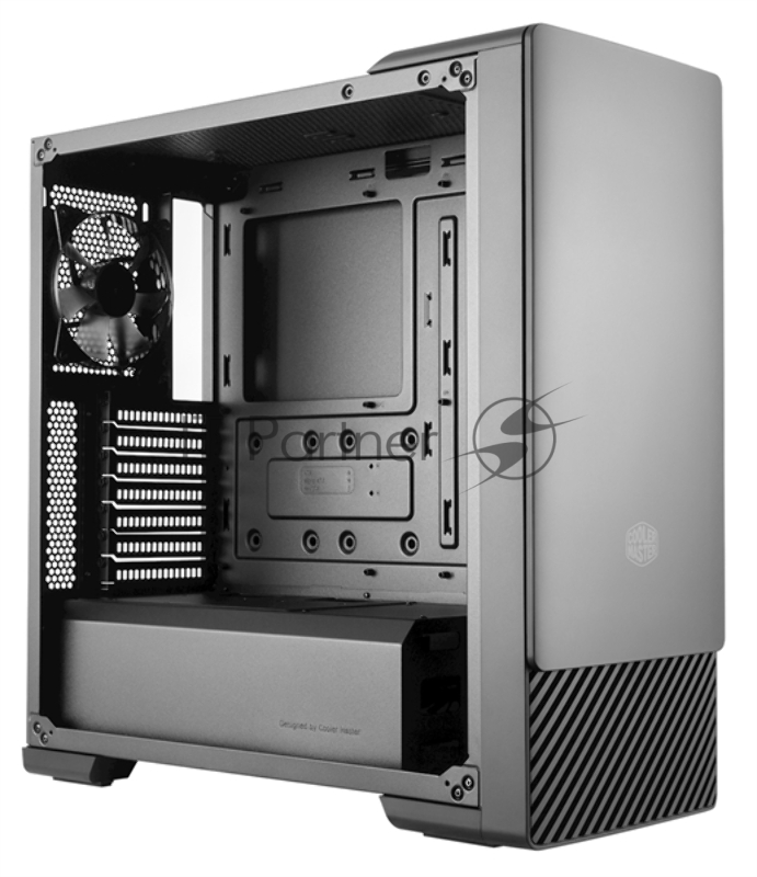 Корпус без блока питания Cooler Master Elite 500, 2xUSB3.2, 1x120Fan, w/o PSU, Black, w/o ODD, Window TG left panel, ATX