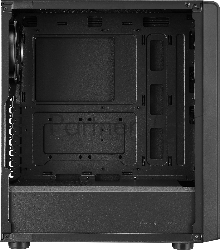Корпус без блока питания Cooler Master Elite 500, 2xUSB3.2, 1x120Fan, w/o PSU, Black, w/o ODD, Window TG left panel, ATX
