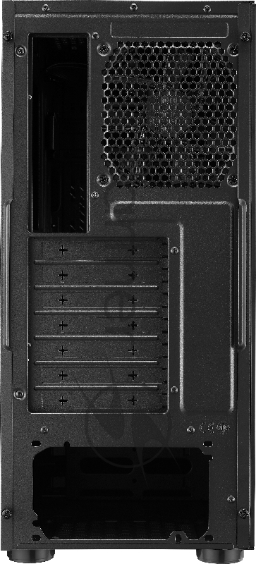 Корпус без блока питания Cooler Master Elite 500, 2xUSB3.2, 1x120Fan, w/o PSU, Black, w/o ODD, Window TG left panel, ATX