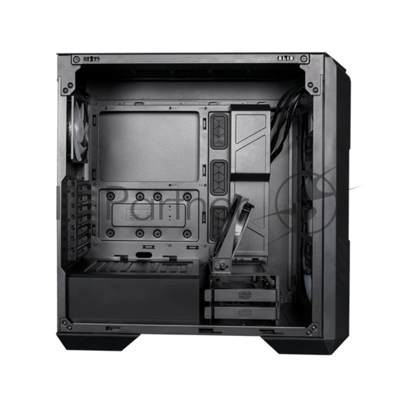 Корпус без блока питания Cooler Master MasterCase HAF 500P, USB3.0x2, USB3.2x1(TypeC), 2x200ARGBFans, 2x120Fan, Black, Full Tower, w/o PSU