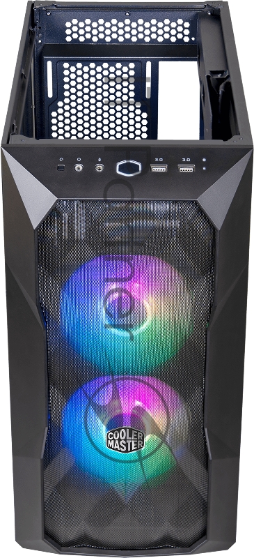 Корпус Cooler Master MasterCase TD300 Mesh, USB3.0x2, 2x120ARGBFans, Black, mATX, w/o PSU