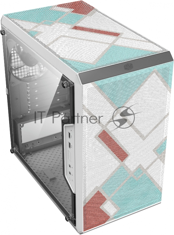 Корпус Cooler Master MasterBox Q300L Retro, USB3.0x2, 1x120Fan, White, mATX, w/o PSU