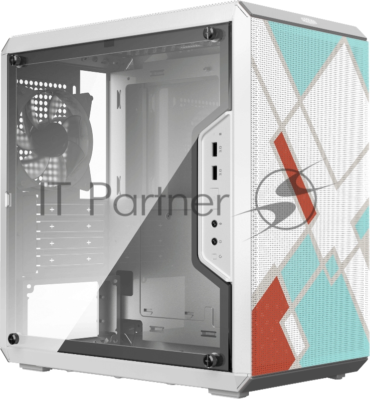 Корпус Cooler Master MasterBox Q300L Retro, USB3.0x2, 1x120Fan, White, mATX, w/o PSU