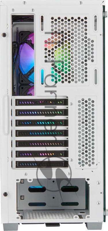 Компьютерный корпус Corsair iCUE 220T RGB CC-9011174-WW Airflow Tempered Glass Mid-Tower Smart Case — White