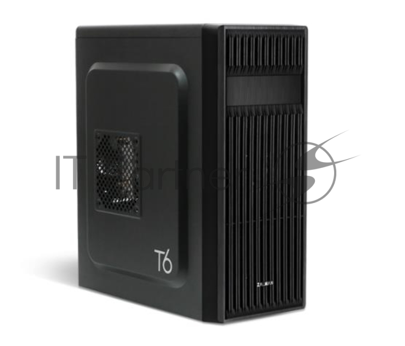 Корпус Zalman ZM-T6 черный без БП mATX 1xUSB2.0 1xUSB3.0 audio bott PSU