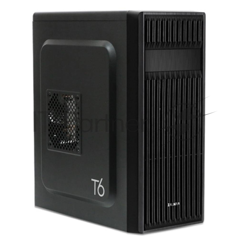Корпус Zalman ZM-T6 черный без БП mATX 1xUSB2.0 1xUSB3.0 audio bott PSU
