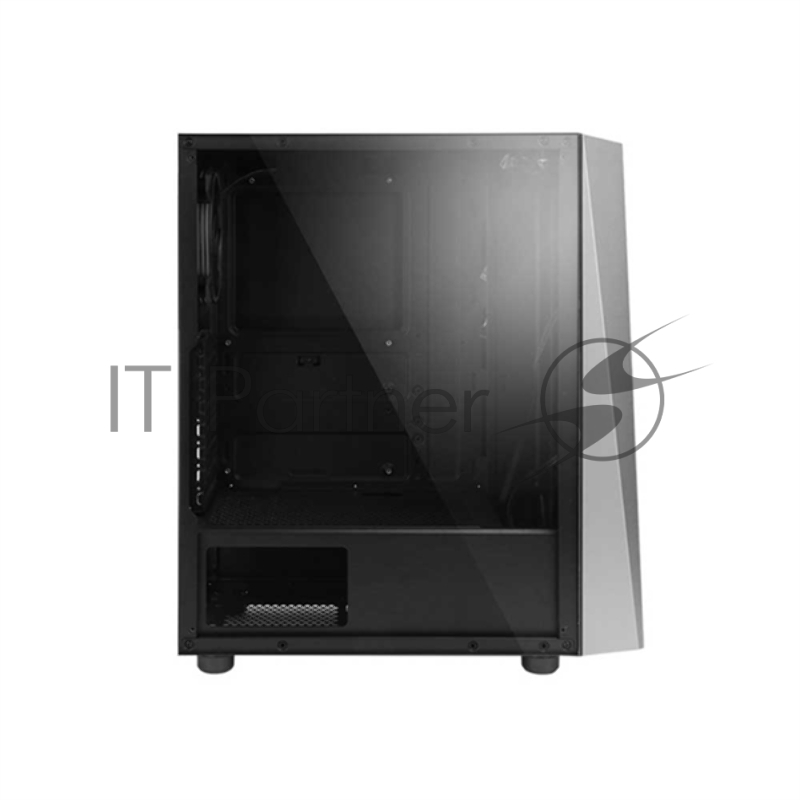 Корпус ZALMAN S4 Plus, ATX, BLACK, WINDOW, 1x5.25, 4x3.5, 1x2.5, 2xUSB2.0, 1xUSB3.0, FRONT 2x120mm, REAR 1x120mm