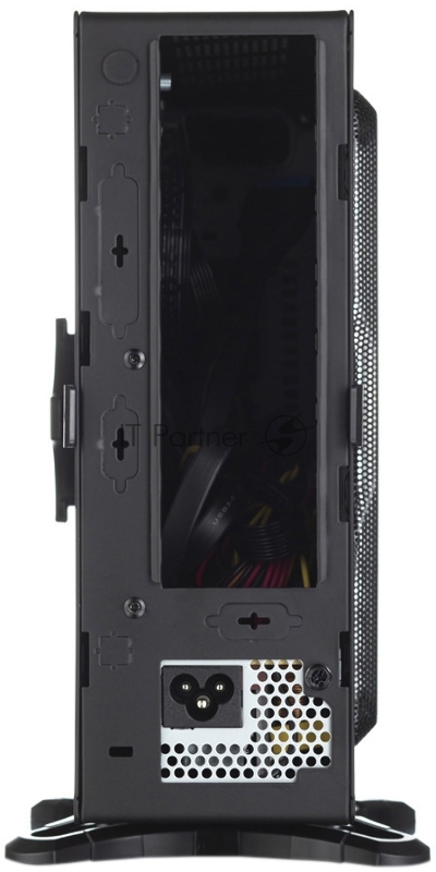 Корпус с блоком питания 220Вт. Case Foxline FL-BQ5, mITX, 1x5.25EXT(slim), 1x2.5INT, 2xUSB3.0, HDA, 1x40fan, w/220W TFX PSU, Tool-Free, w/1.2m EU pwr cord