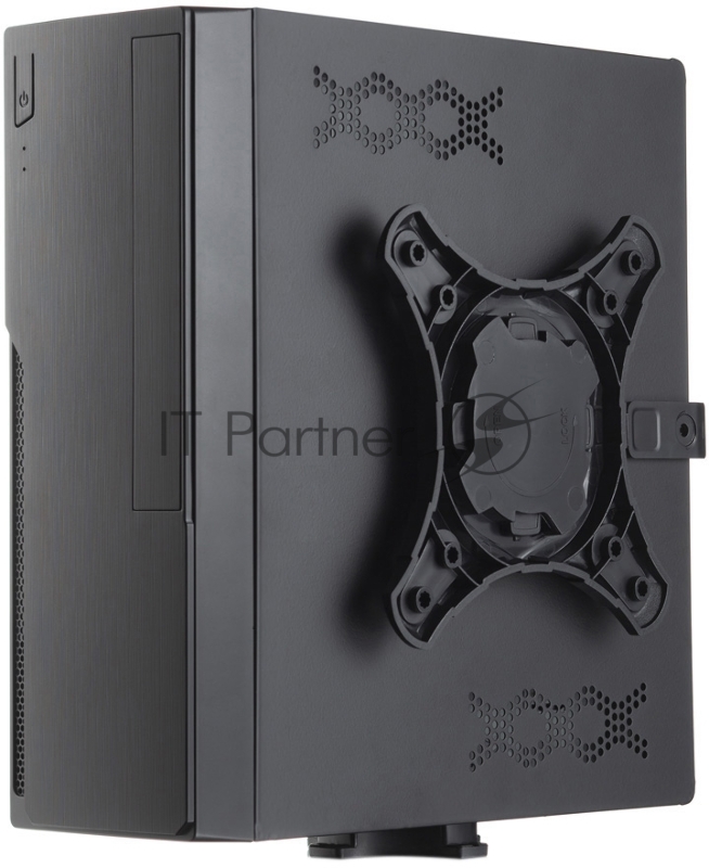 Корпус с блоком питания 220Вт. Case Foxline FL-BQ5, mITX, 1x5.25EXT(slim), 1x2.5INT, 2xUSB3.0, HDA, 1x40fan, w/220W TFX PSU, Tool-Free, w/1.2m EU pwr cord