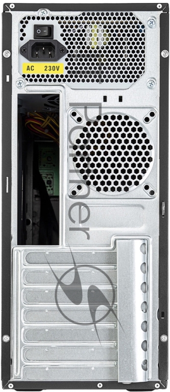 Корпус c блоком питания 450 Ватт Case Foxline FL-301, ATX, 1x5.25EXT, 1x3.5EXT, 4x3.5INT, 2xUSB2.0, 2xUSB3.0, HDA, w/o FAN, w/450W ATX PSU, w/1.2m EU pwr cord