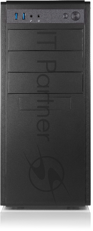 Корпус без блока питания Case Foxline FL-886 ATX case, black, w/o PSU, w/2xUSB3.0, w/o pwrcord, w/o FAN