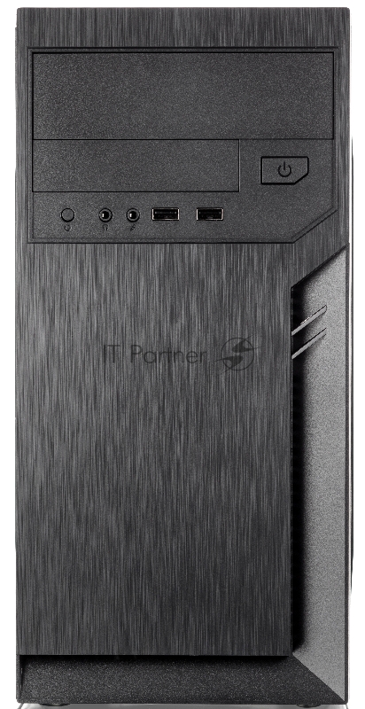 Корпус без блока питания Case Foxline FL-702, mATX, 1x5.25EXT, 1x3.5EXT, 2x3.5INT, 2xUSB2.0, HDA, w/o FAN, w/o PSU